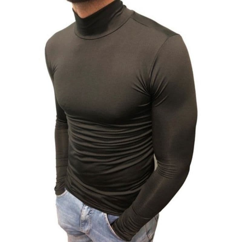 Cacharrel/Segunda Pele/Blusa Básica/Gola Alta/Gola Baixa/Camisa/Blusa/Blusa Masculina/Cacharrel térmica/P M G GG.