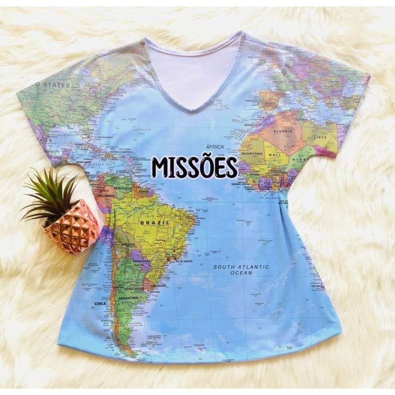 Camisa Feminina Missões