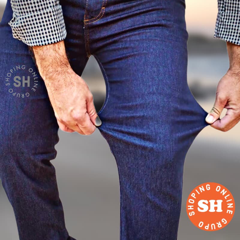 Calça para Trabalho Masculina Jeans Masculino Calca pra Trabalho com Elastano Lycra Envio Imediato