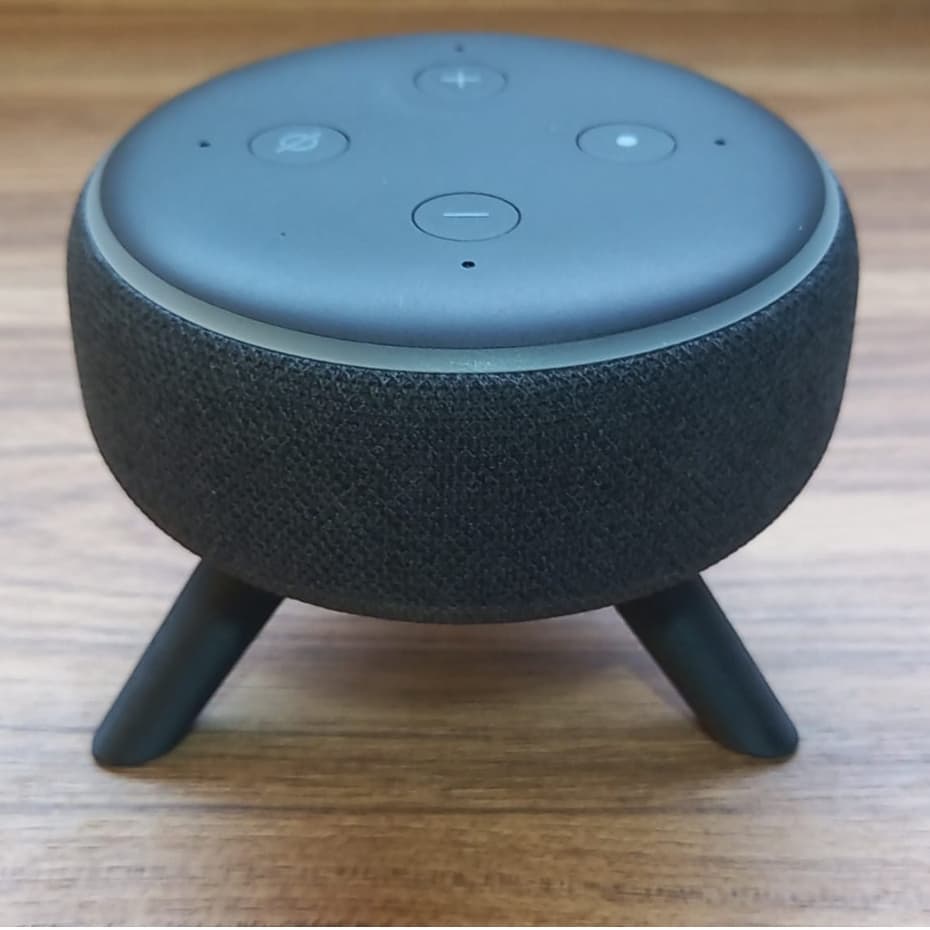 Suporte De Mesa Ou Bancada Para Alexa Echo Dot - Pezinho