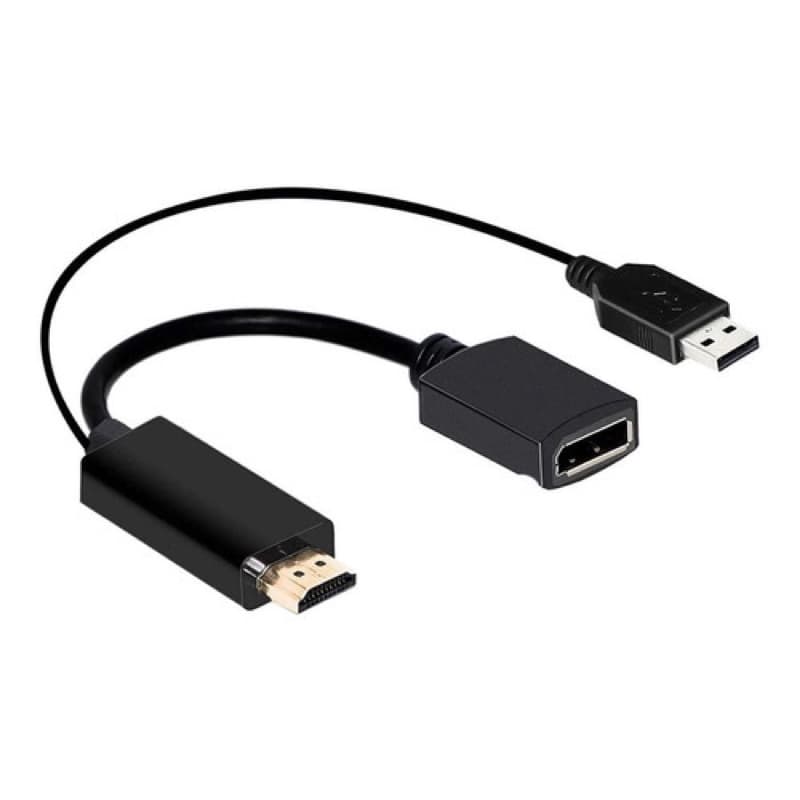 adaptador conversor hdmi para displayport femea