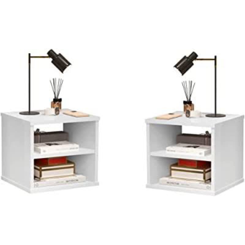mesa de cabeceira suspensa MDF