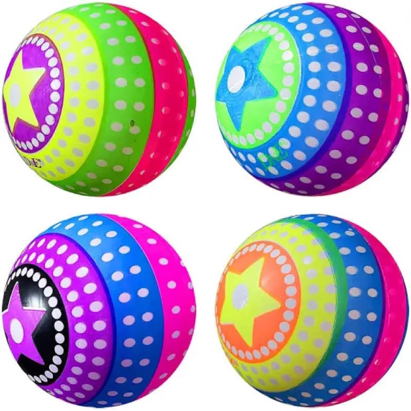 PACOTE PROMOCAO COM 10/ 20/ 30 Bola de Vinil  BOLINHA Crianca Campo Bola de praia 22cm NoBrand