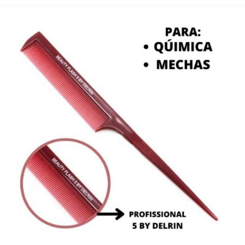 Pente beauty flash 5 by Derlin Carbono Eriçar salão de beleza
