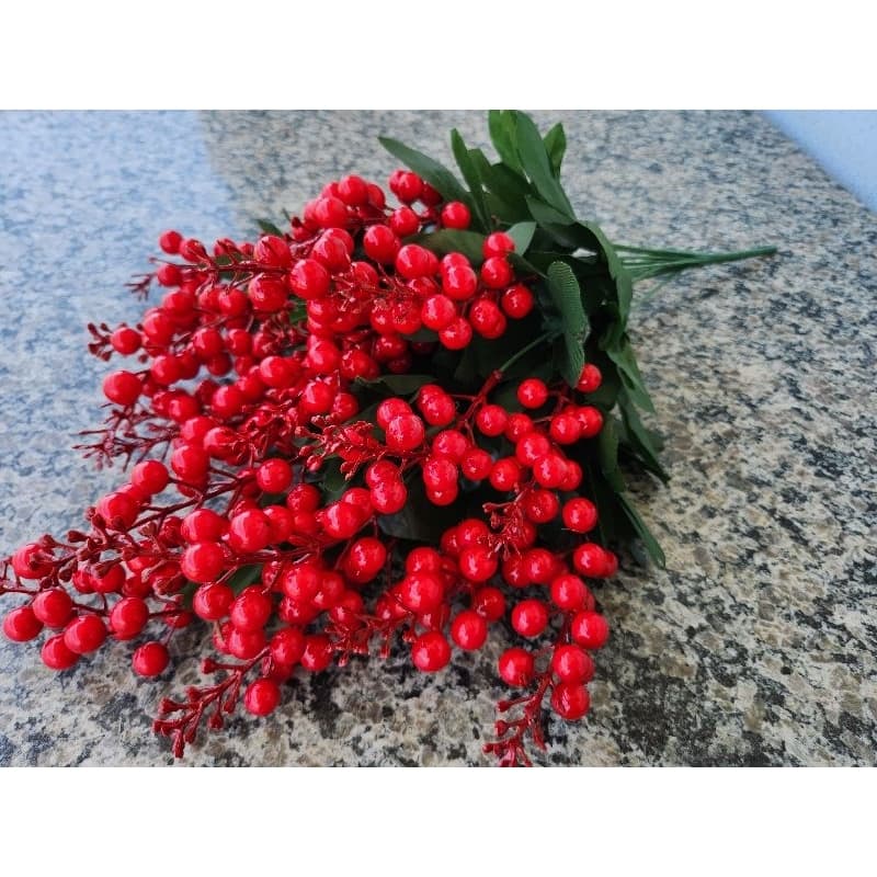 Planta Natalino Azevinhos Artificial / Decoração arranjos