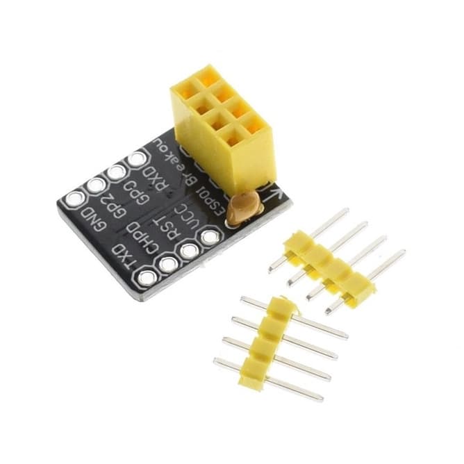 Modulo Adaptador de Esp01 Esp01S DIP para Protoboard Base para Esp