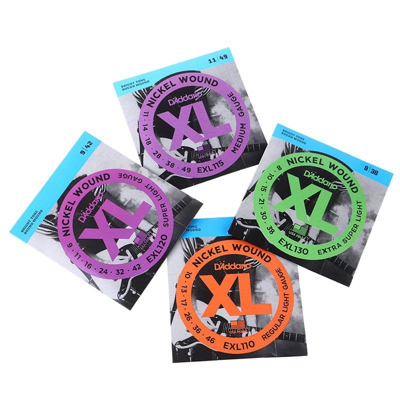 Jogo Cordas para Guitarra Elétrica D'addario Encordoamento corda de guitarra