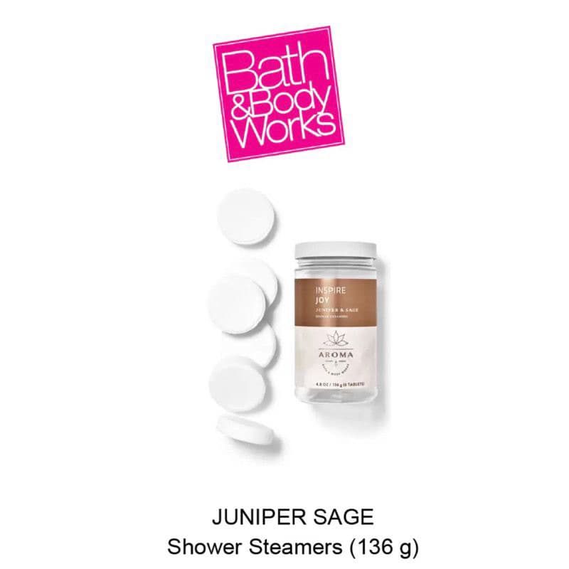 Pastilhas de banho aromaterapia kit com 6 Bath & Body Works