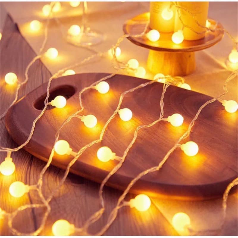 Cordão luminoso plástico 20 leds com 3 metros