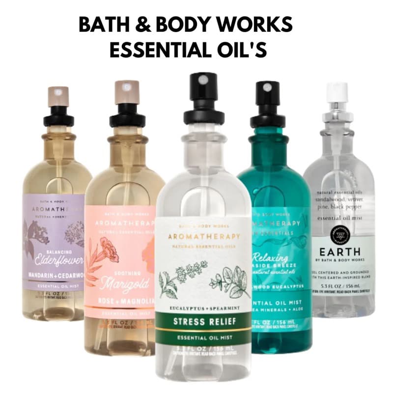Spray com óleo essencial Bath & Body Works 156ml