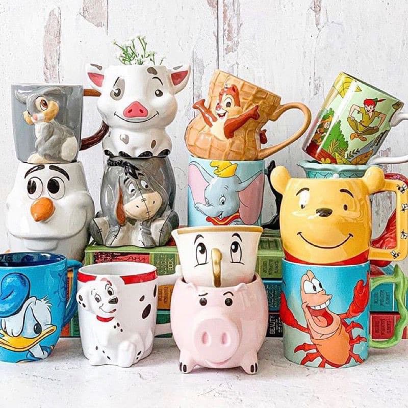 Caneca cerâmica personagens Disney