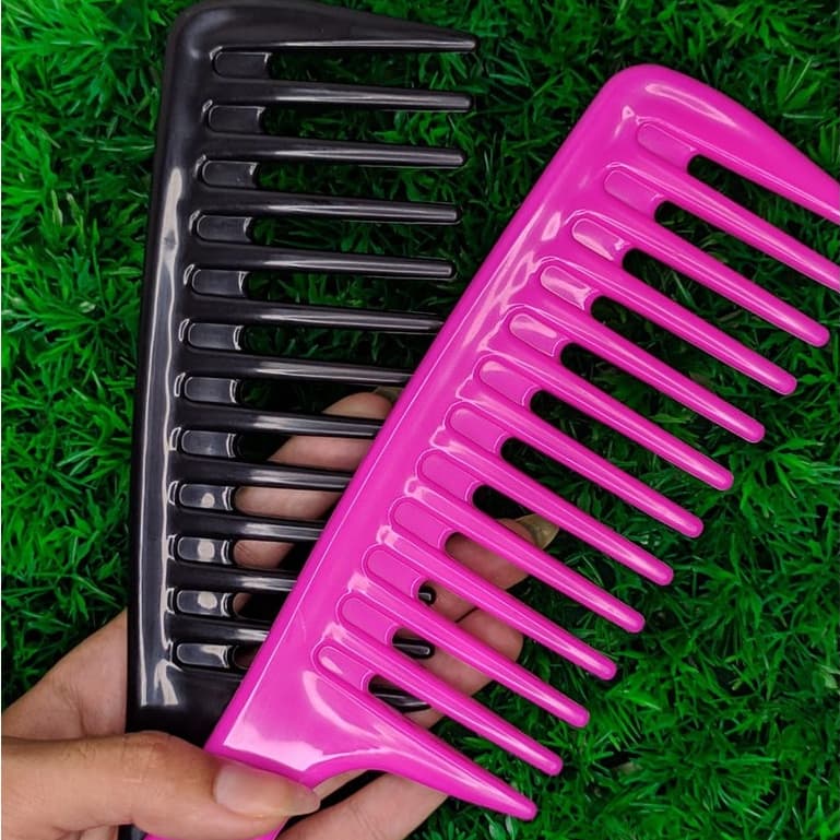 Escova Para Cabelo Cacho Pente Largo Pronta Entrega Imediata