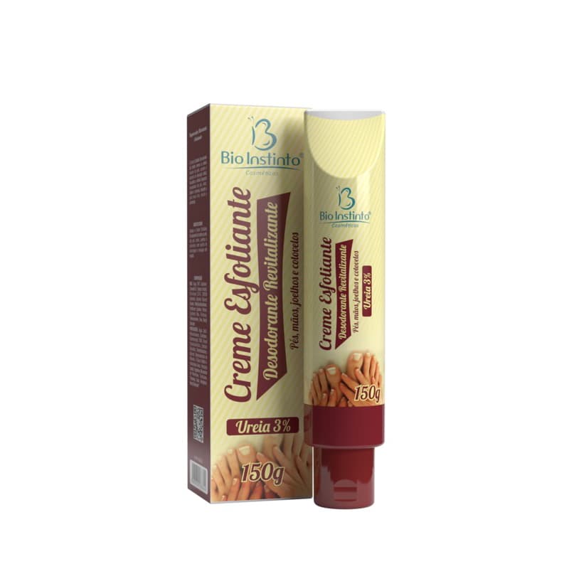 Creme Esfoliante Revitalizante Ureia 3% 150g - Bio Instinto