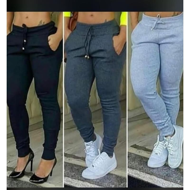 CALÇA JOGGER RIBANA/ CALÇA LEGGING/ CALCA COM PUNHO