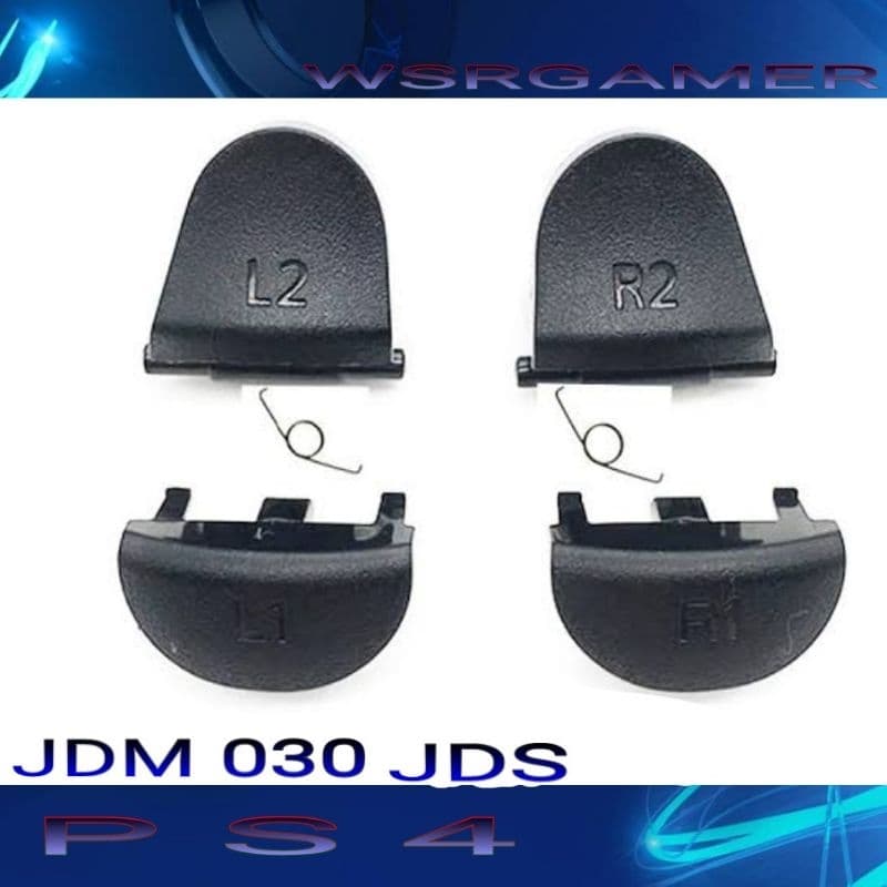 BOTÃO GATILHO R1 R2 L1 L2 PS4 MODELO JDS E JDM 030 GATILHO PLAYSTATION 4 030