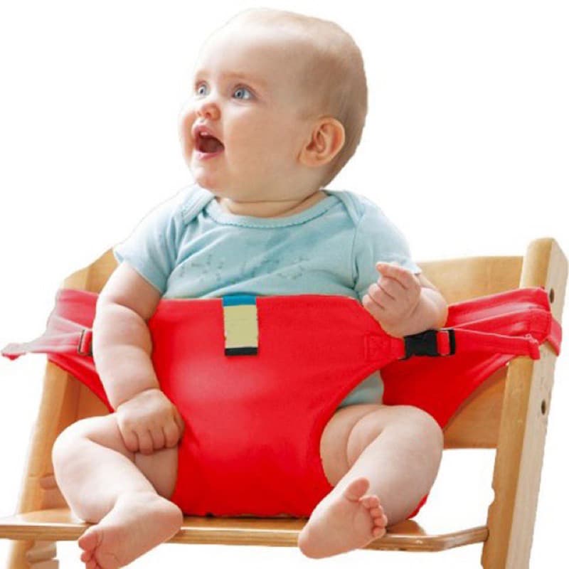 Cinto Cadeira Alimentação Bebê Cadeirinha Portátil para Cadeira e Colo