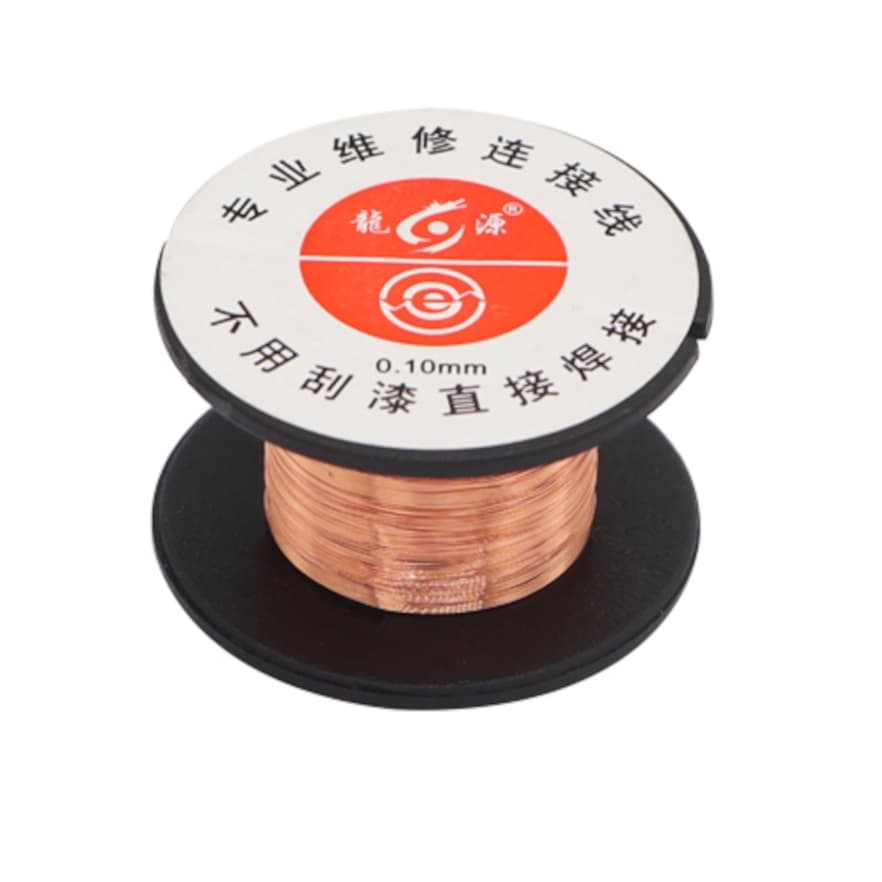 Jumpers Wire Fio De Solda Esmaltado 0.10mm Cobre Solda Conector De Rolo Arame De Solda De Cobre Esmaltado Fio Reparo