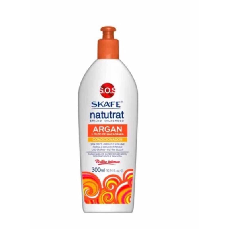 Condicionador Skafe Natutrat SOS Argan Macadâmia 300g