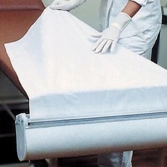Papel Lençol Descartável Para Maca Branco Hospitalar Maca 70x50 metros 1 Bobina Rolo Estética Massagem Manicure Tatuagem