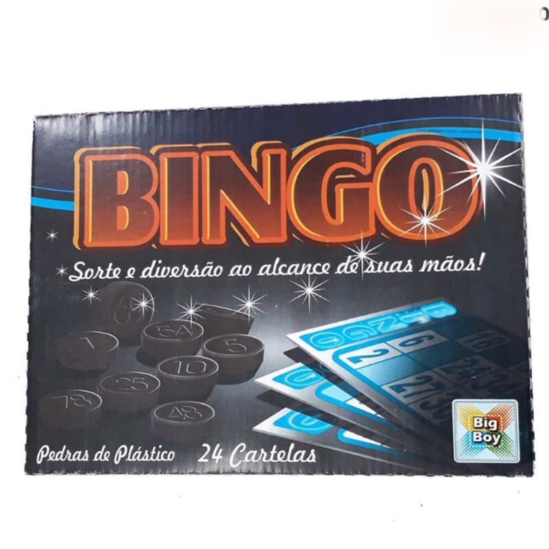Bingo Jogo Classico com 24 Cartelas