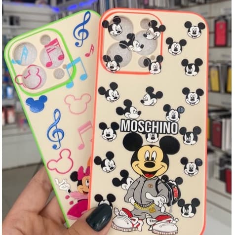 Capinha Disney Mickey Minnie Para iPhone 14 PRO
