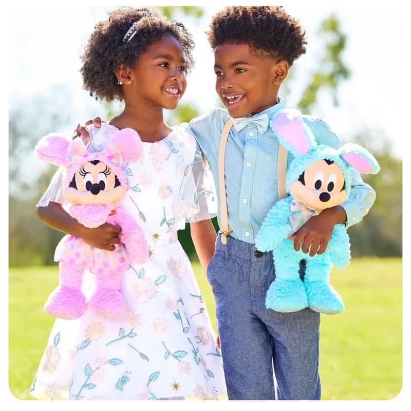 Mickey e Minnie páscoa coelho Disney