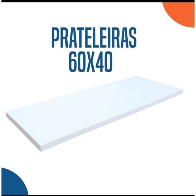 prateleiras 60x40 100% MDF 9 cores diferentes