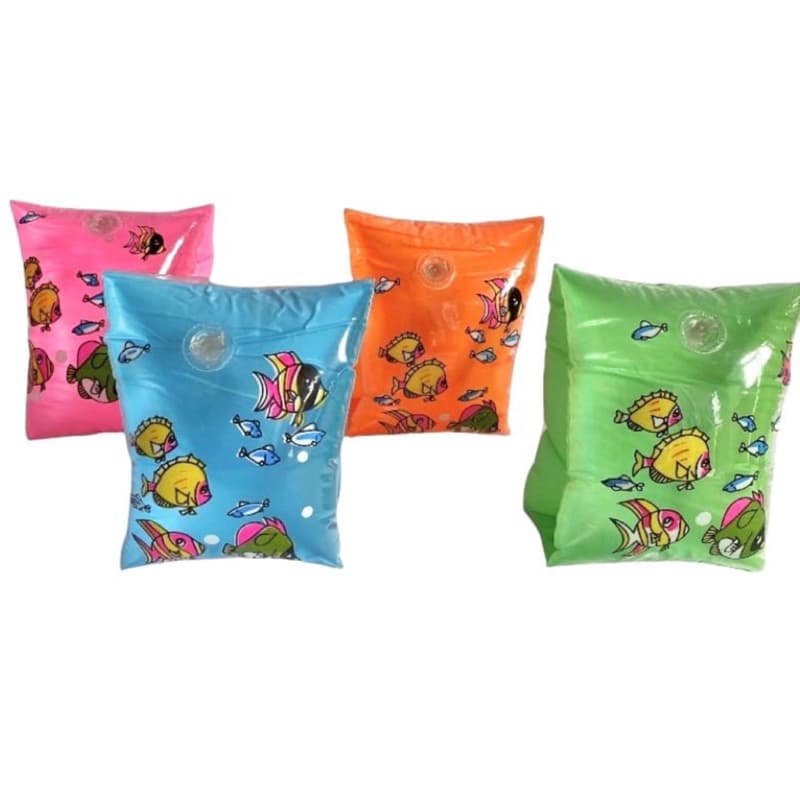 Boia de Braço Inflável Peixinho Infantil Natação Piscina Praia/ bóia de braço
