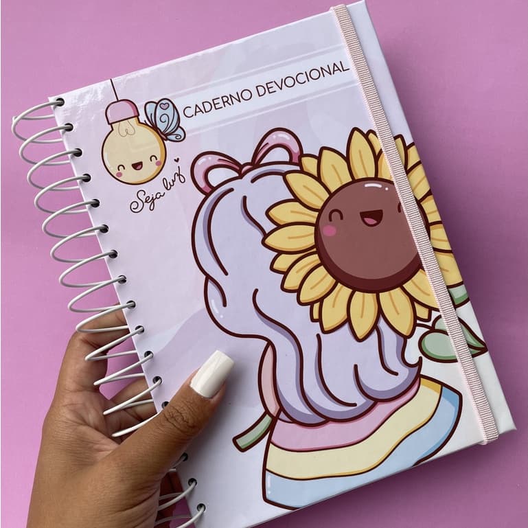 Devocional, planner devocional, caderno devocional, devocional fofo