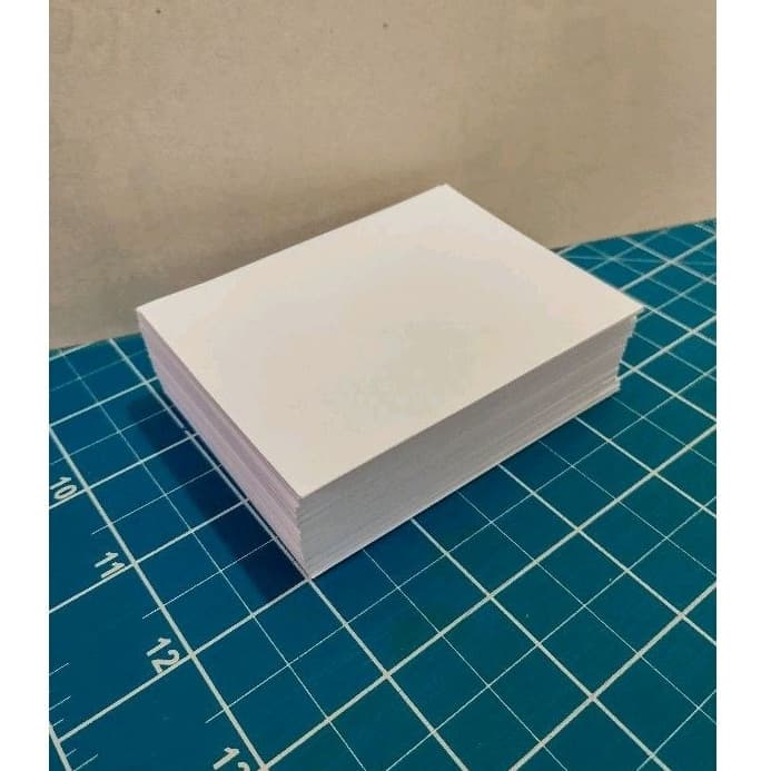 Bloco de papel soltas 90g lisas TAMANHO PEQUENO- miolo CHAMEX - A7- artesanato - bloco de anotações- encadernação
