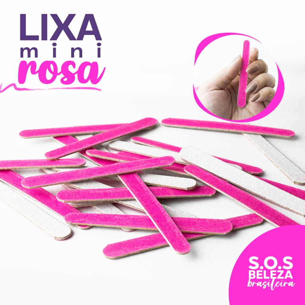 Lixa De Unha Vários Tamanhos - SOS Beleza Brasileira
