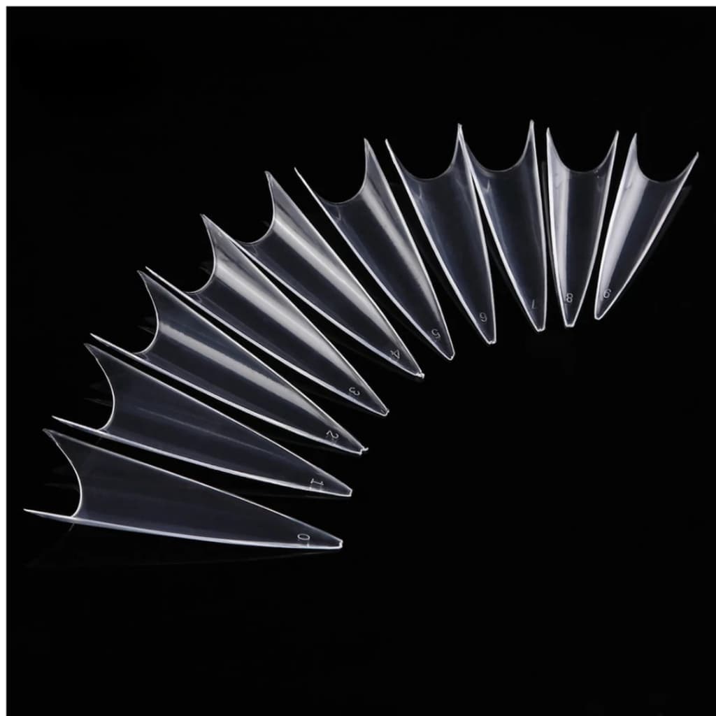 Unha Tips Vamp Grande Com 100 Transparente