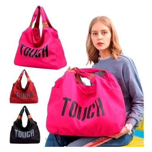 Bolsa Feminina Blogueira Mala De Academia Transversal Ombro