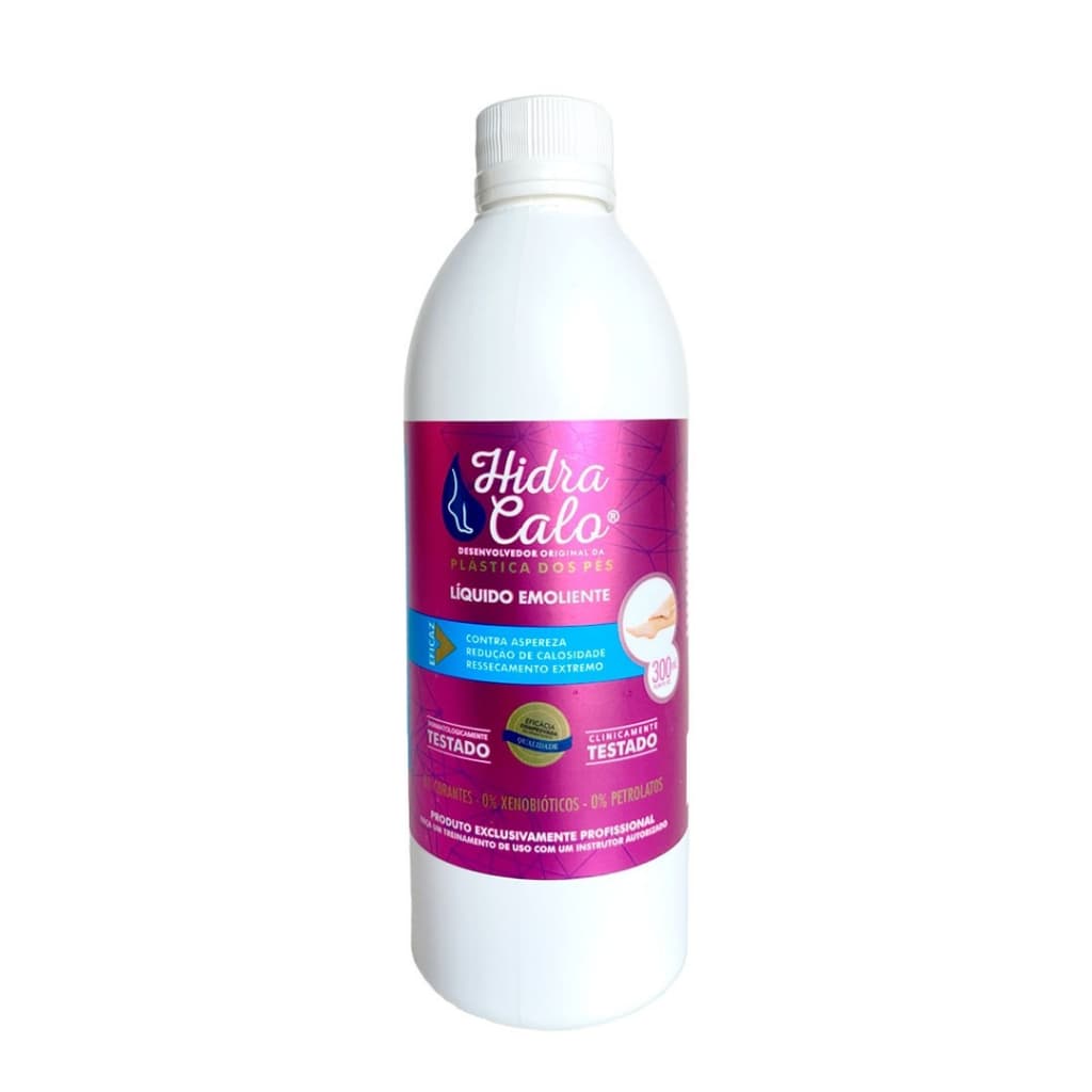 Hidracalo 300ml Loção Emoliente Plástica e Spa dos Pés