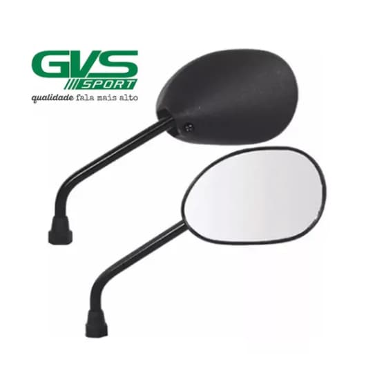 Par Espelho Retrovisor Biz 100/110/125 Bros 150/160 Pop 100/110 Xre 190/300 Modelo Original