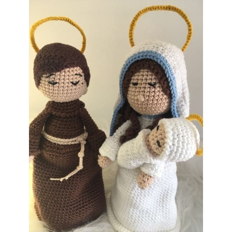 Sagrada Família em amigurumi
