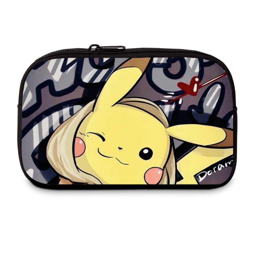 Estojo Box Estampa Pikachu Pokemon