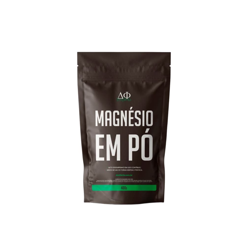 Magnésio Em Pó 400g - Crossfit , Escalada, Calistenia
