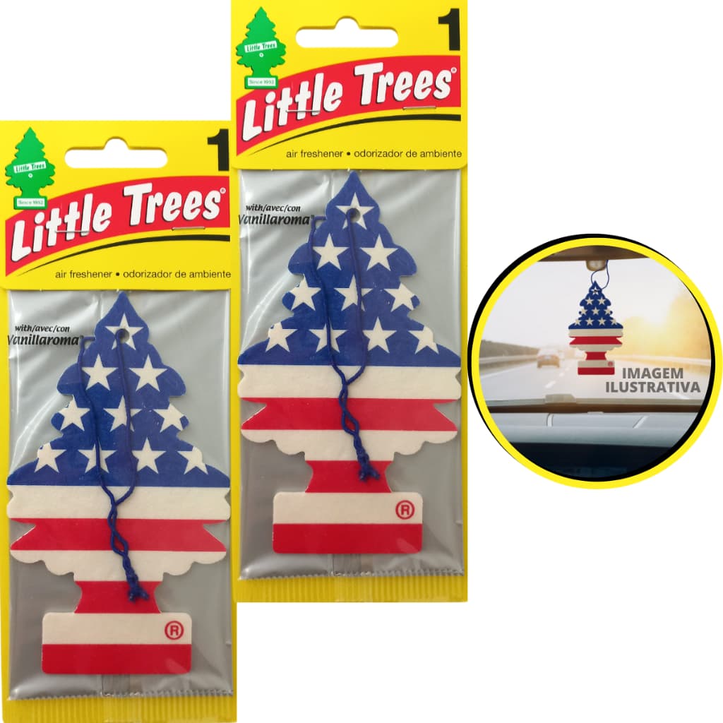 Little Trees Aromatizante Cheirinho Carro Diversos Aromas