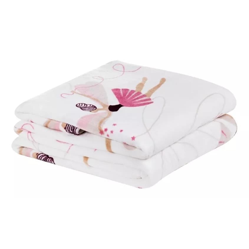 Manta Cobertor Fleece Soft Solteiro Infantil Menina Macio e Quentinho Lindas Estampas