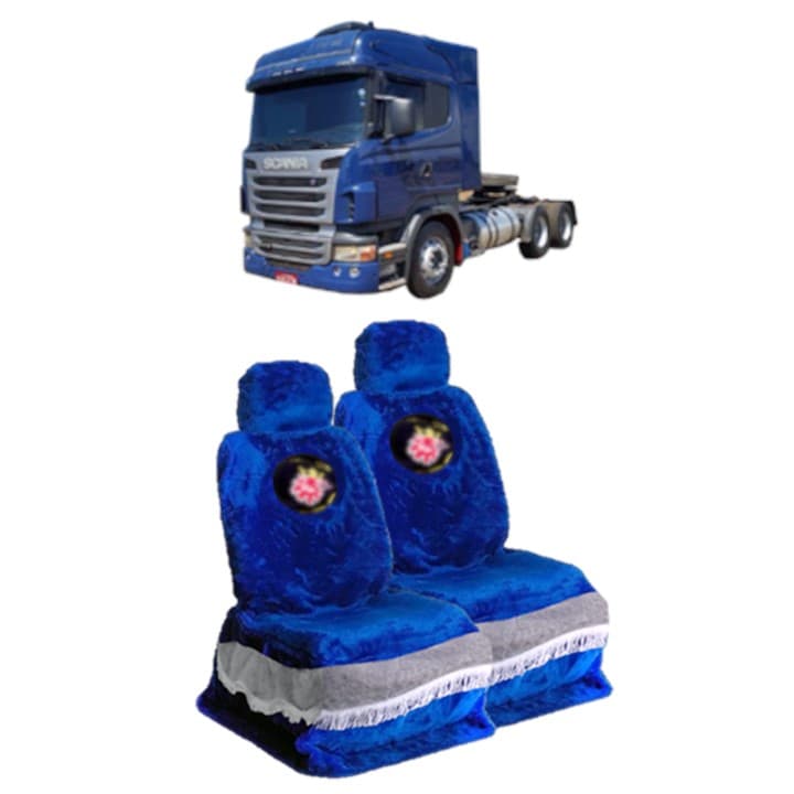 Capa de Banco Chinil com Logotipo Caminhão Scania Highline