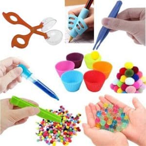 Kit Coordenação Motora Sensorial  Pedagógico Montessori para treinamento