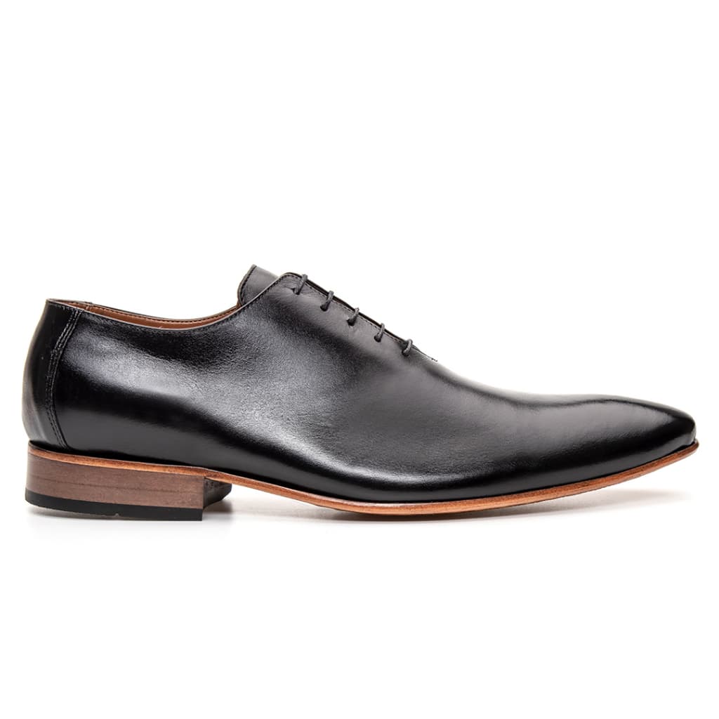 Sapato Social Masculino Estilo Italiano 100% Couro Clássico Wholecut Bigioni