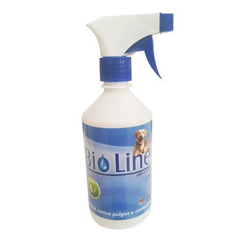 Bioline Plus 200ml Remedio Contra Pulgas e Carrapatos Cachorro e Gatos Bioline Spray