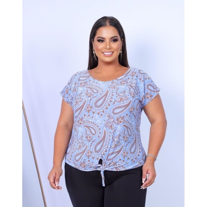 Blusa Plus Size Manga japonesa de amarrar envio 24 horas