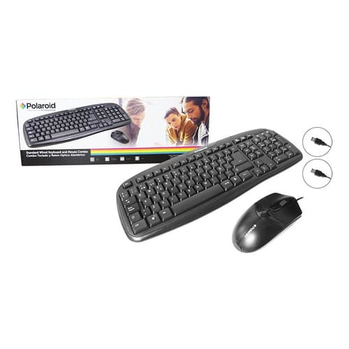 Kit Teclado e Mouse PWC-1200PRO - Polaroid