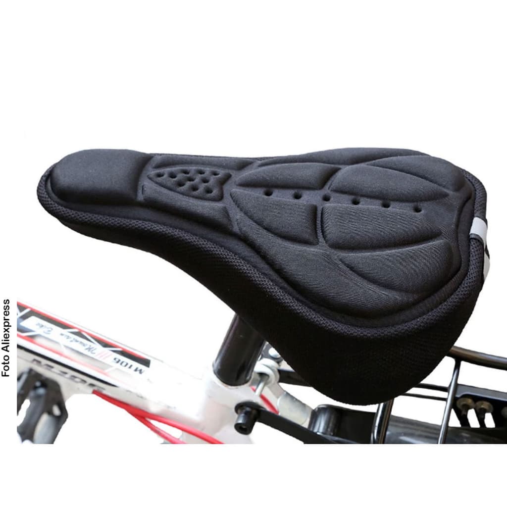 Capa De Banco Selim Para Bike Bicicleta Almofada Confortável Gel