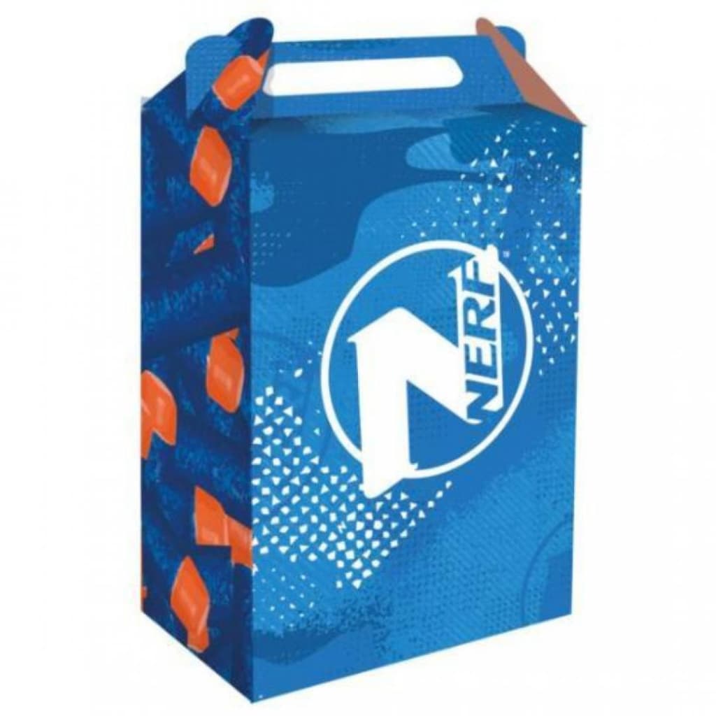 Caixa Caixinha Surpresa Personalizada Tema Nerf Para Lembracinha Festcolor - 8 unidades