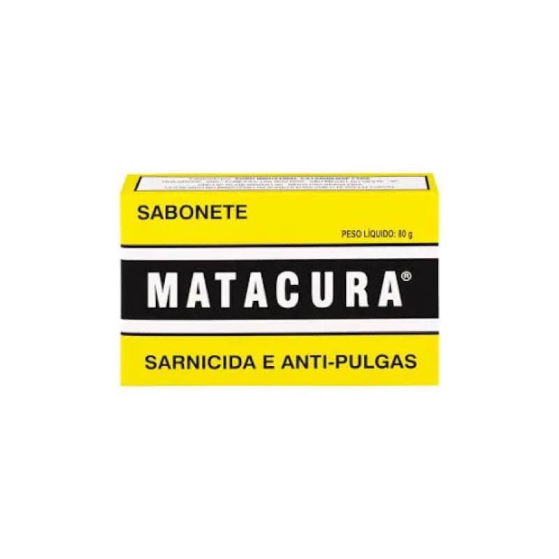 SABONETE MATACURA SARNICIDA E ANTIPULGAS 80g