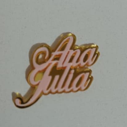 Nome em acrílico para lembrancinhas